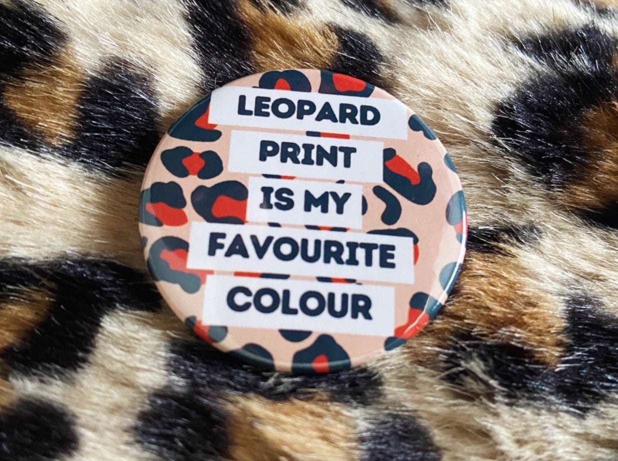 Leopard Print- Magnetic Needle Minder