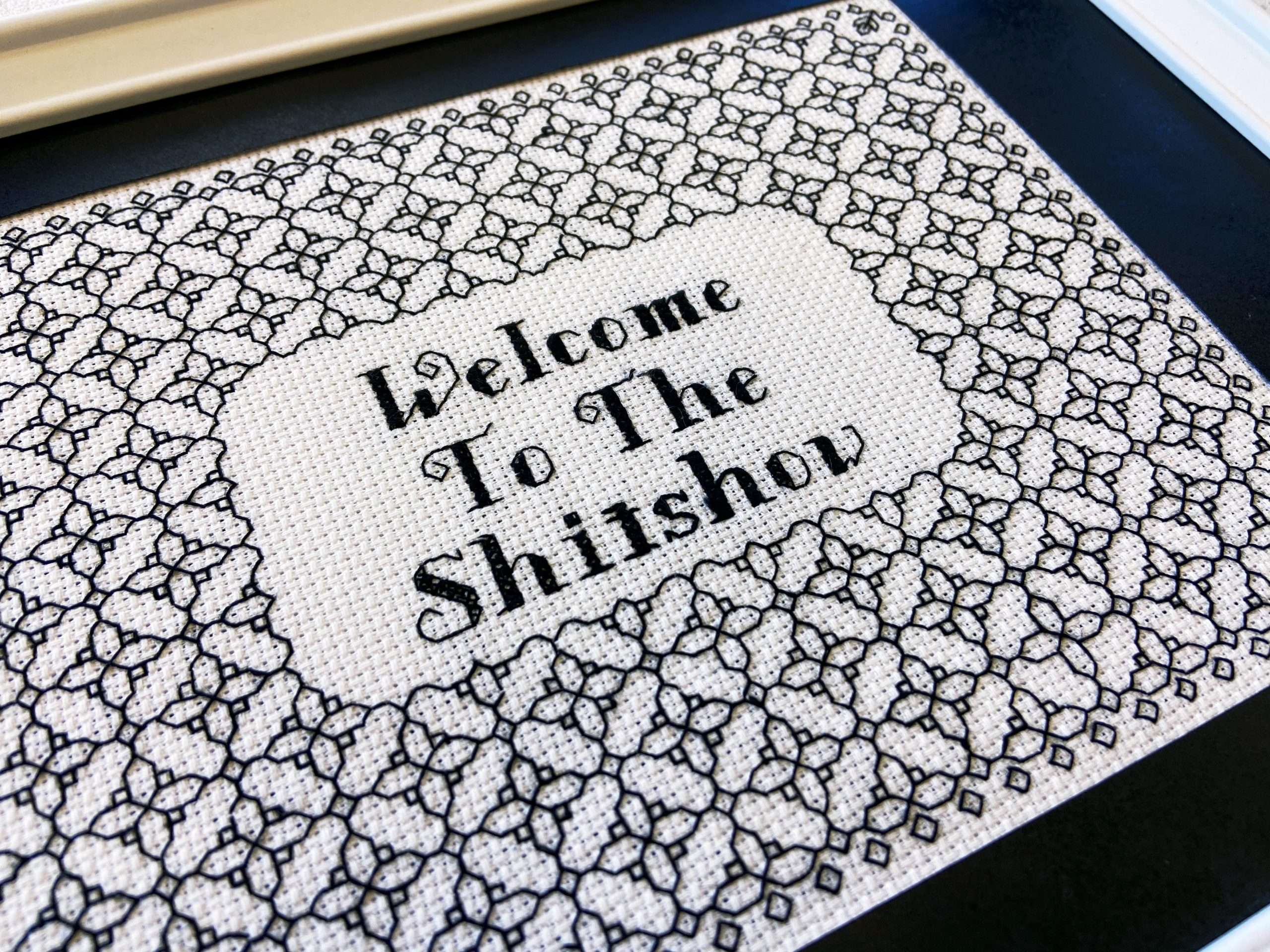 Welcome to the Shitshow - Cross Stitch Kit And Pattern