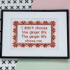 Ginger Life - Cross Stitch - Kit