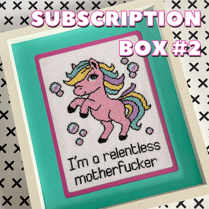 Cross Stitch Sub Club 2